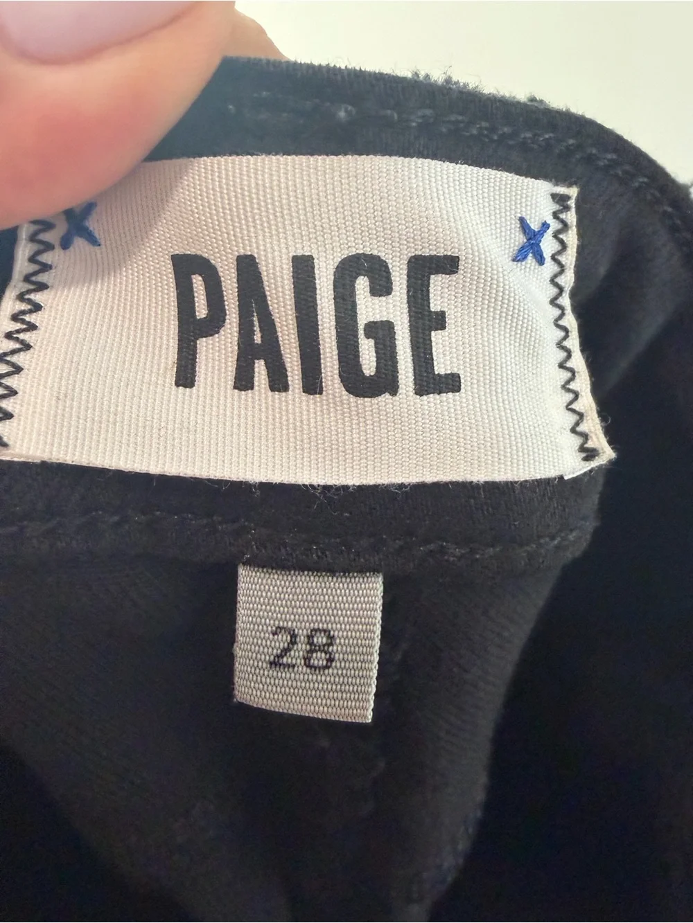 PAIGE Verdugo Ankle Ultra-Skinny Jeans, in Black Dahlia